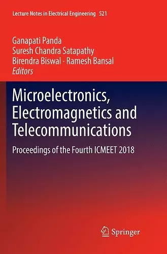 Microelectronics, Electromagnetics and Telecommunications cover