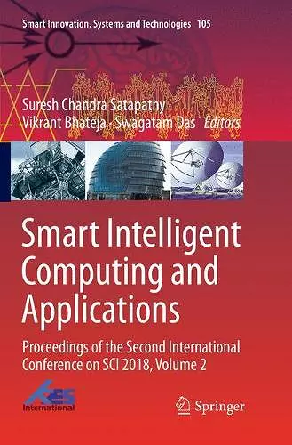 Smart Intelligent Computing and Applications cover