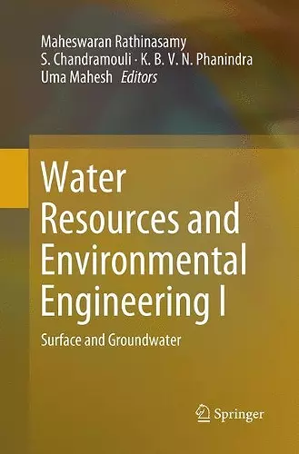 Water Resources and Environmental Engineering I cover