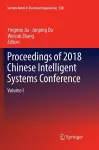 Proceedings of 2018 Chinese Intelligent Systems Conference cover