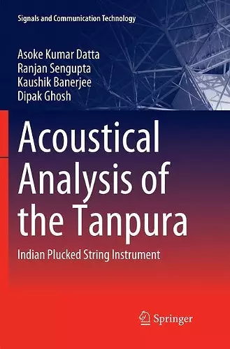 Acoustical Analysis of the Tanpura cover