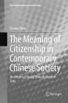 The Meaning of Citizenship in Contemporary Chinese Society cover