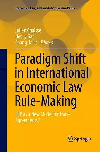 Paradigm Shift in International Economic Law Rule-Making cover