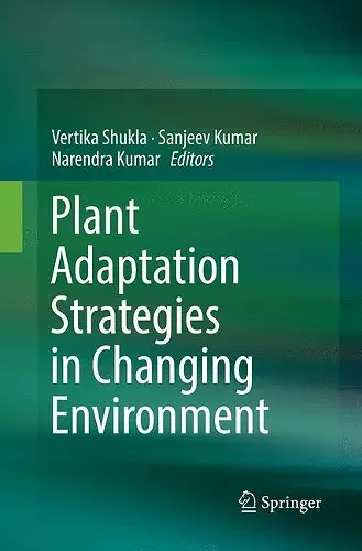 Plant Adaptation Strategies in Changing Environment cover