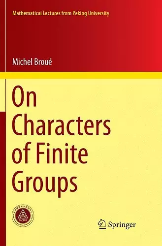 On Characters of Finite Groups cover