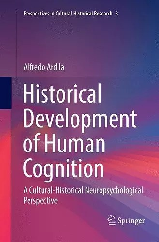 Historical Development of Human Cognition cover