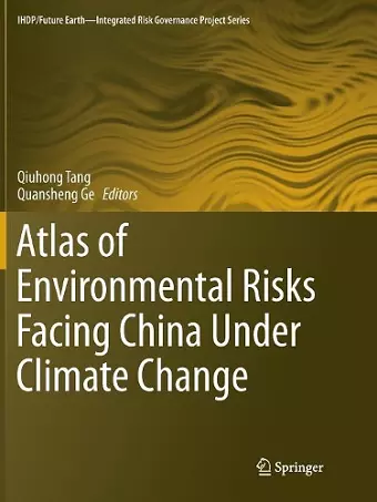 Atlas of Environmental Risks Facing China Under Climate Change cover