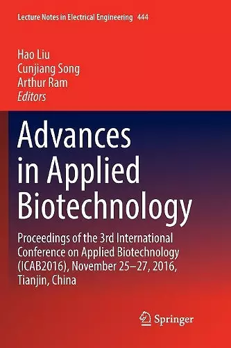 Advances in Applied Biotechnology cover