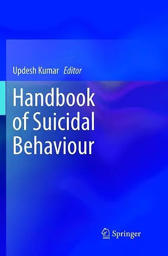 Handbook of Suicidal Behaviour cover