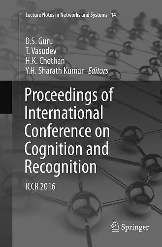 Proceedings of International Conference on Cognition and Recognition cover