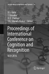 Proceedings of International Conference on Cognition and Recognition cover