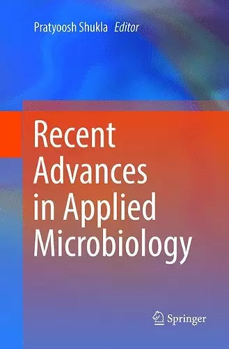 Recent advances in Applied Microbiology cover