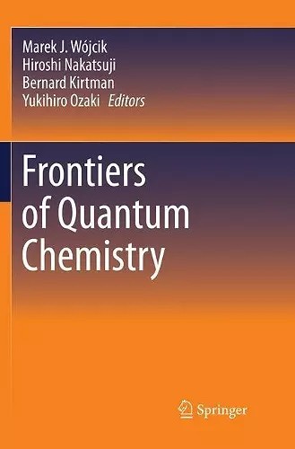 Frontiers of Quantum Chemistry cover