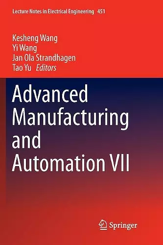 Advanced Manufacturing and Automation VII cover