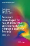 Conference Proceedings of the Second International Conference on Recent Advances in Bioenergy Research cover