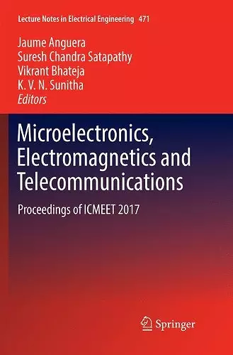 Microelectronics, Electromagnetics and Telecommunications cover