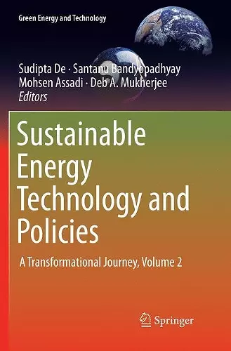 Sustainable Energy Technology and Policies cover