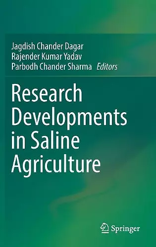 Research Developments in Saline Agriculture cover