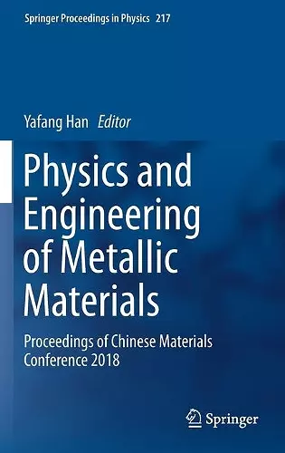 Physics and Engineering of Metallic Materials cover