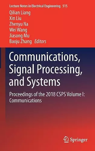 Communications, Signal Processing, and Systems cover