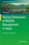 Human Dimensions of Wildlife Management in Japan cover