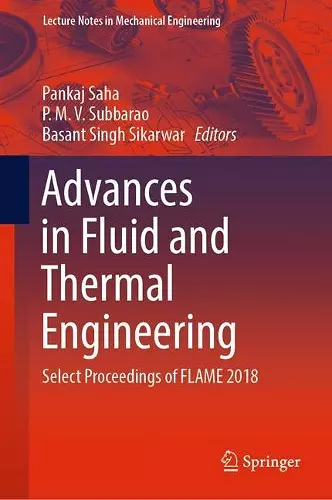 Advances in Fluid and Thermal Engineering cover