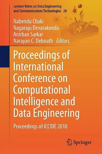 Proceedings of International Conference on Computational Intelligence and Data Engineering cover