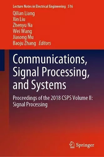 Communications, Signal Processing, and Systems cover