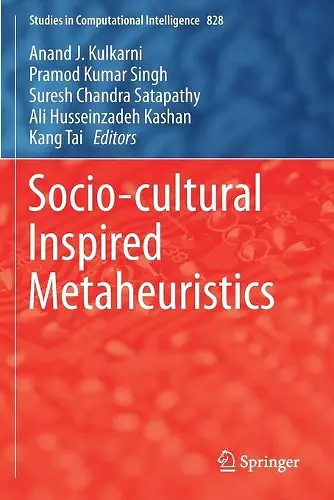 Socio-cultural Inspired Metaheuristics cover