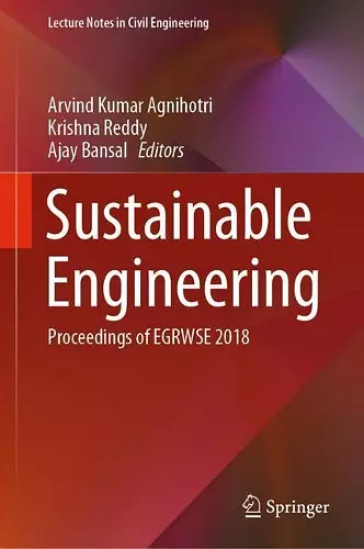 Sustainable Engineering cover