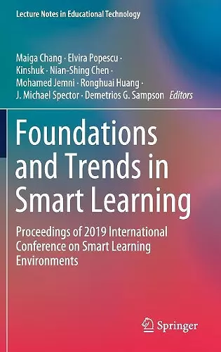 Foundations and Trends in Smart Learning cover