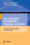 Geo-informatics in Sustainable Ecosystem and Society cover