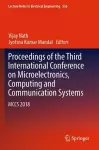 Proceedings of the Third International Conference on Microelectronics, Computing and Communication Systems cover