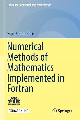 Numerical Methods of Mathematics Implemented in Fortran cover