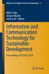 Information and Communication Technology for Sustainable Development cover