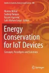 Energy Conservation for IoT Devices cover