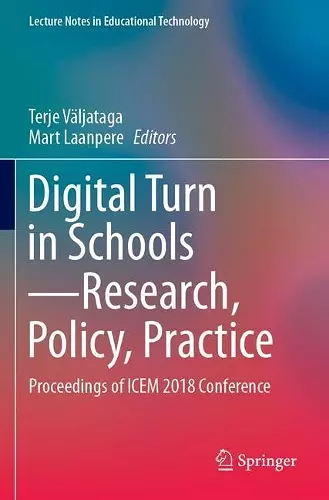 Digital Turn in Schools—Research, Policy, Practice cover