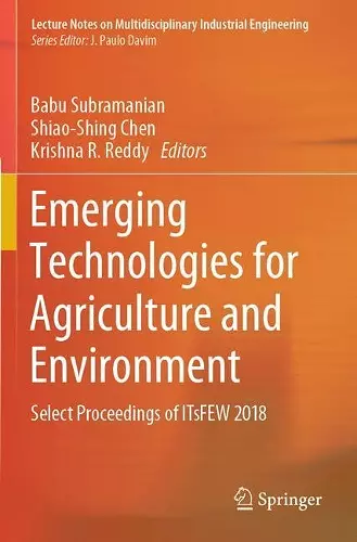 Emerging Technologies for Agriculture and Environment cover