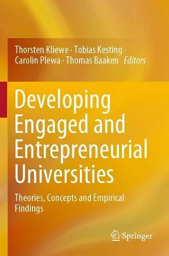 Developing Engaged and Entrepreneurial Universities cover
