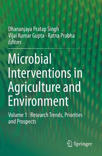 Microbial Interventions in Agriculture and Environment cover