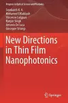 New Directions in Thin Film Nanophotonics cover