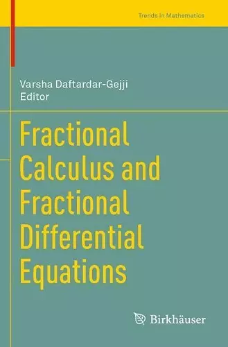 Fractional Calculus and Fractional Differential Equations cover