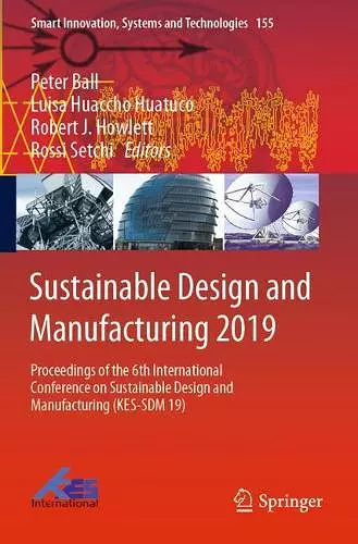 Sustainable Design and Manufacturing 2019 cover