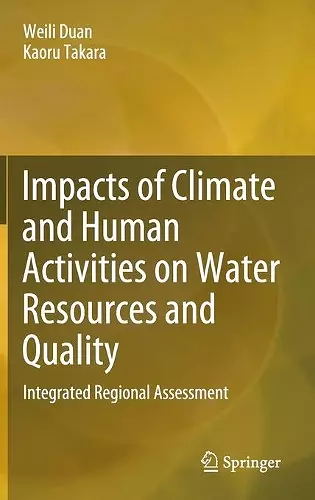 Impacts of Climate and Human Activities on Water Resources and Quality cover