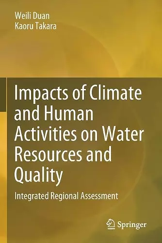 Impacts of Climate and Human Activities on Water Resources and Quality cover