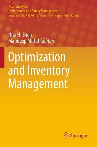 Optimization and Inventory Management cover