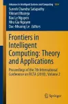 Frontiers in Intelligent Computing: Theory and Applications cover