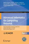 Advanced Informatics for Computing Research cover