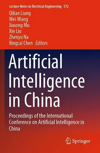 Artificial Intelligence in China cover