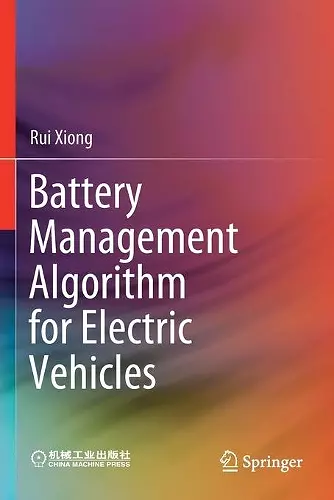 Battery Management Algorithm for Electric Vehicles cover